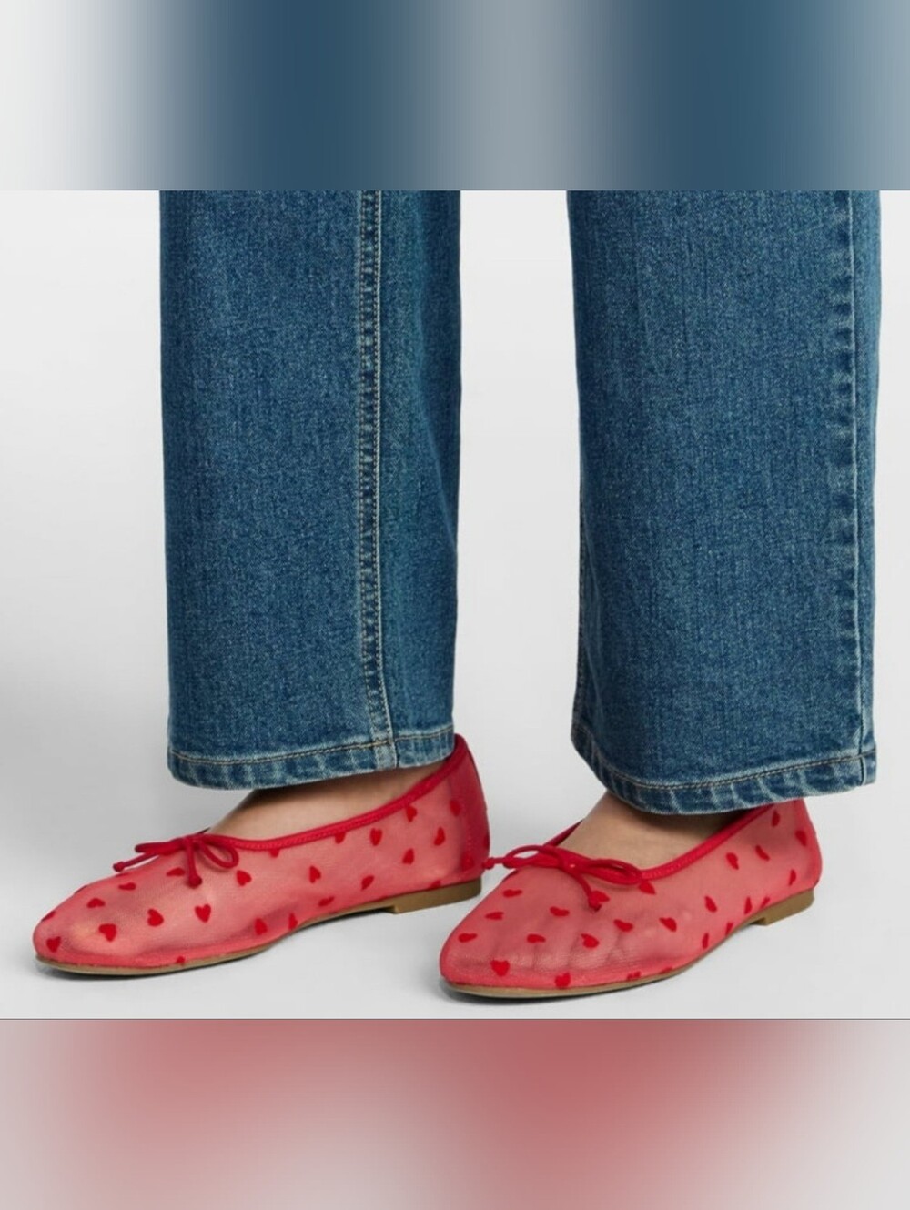 No Boundaries Women's Mesh Ballet Flats